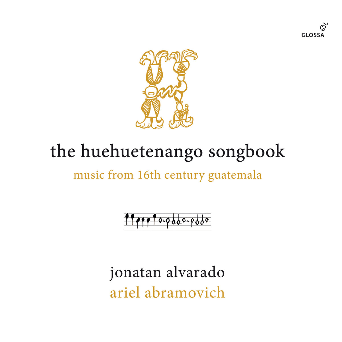 CD cover for "The Huehuetenango Songbook" featuring stylized illustration.
