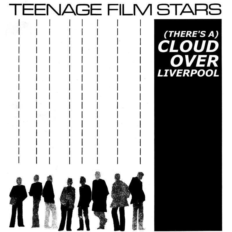 Black and white album cover with silhouetted figures and text.