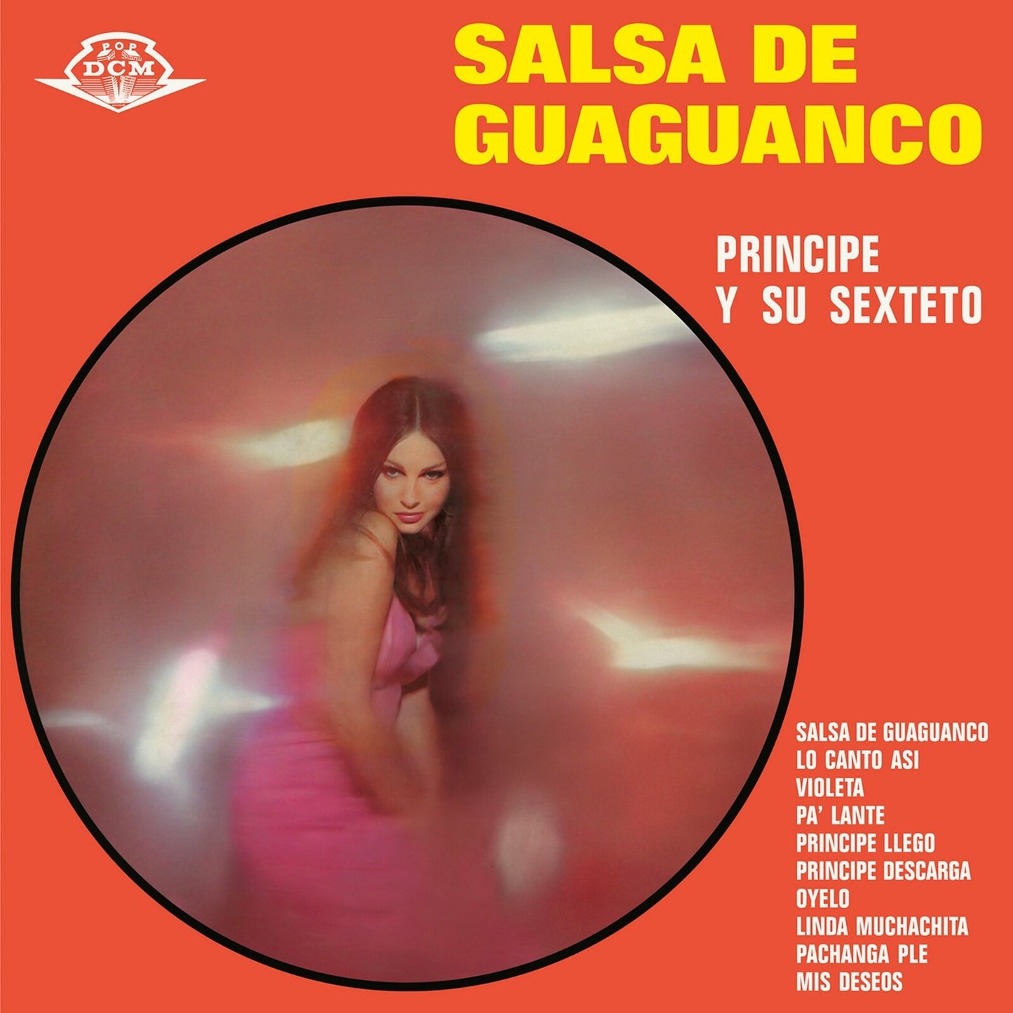Vinyl album cover for Principe Y Su Sexteto’s “Salsa De Guaguanco,” featuring a woman.