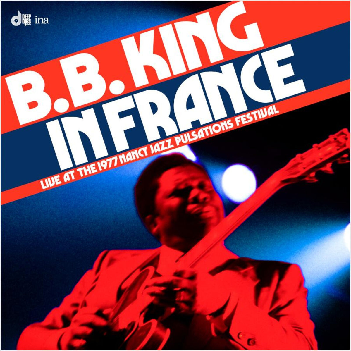 B.B. King album cover, featuring the musician with his guitar.