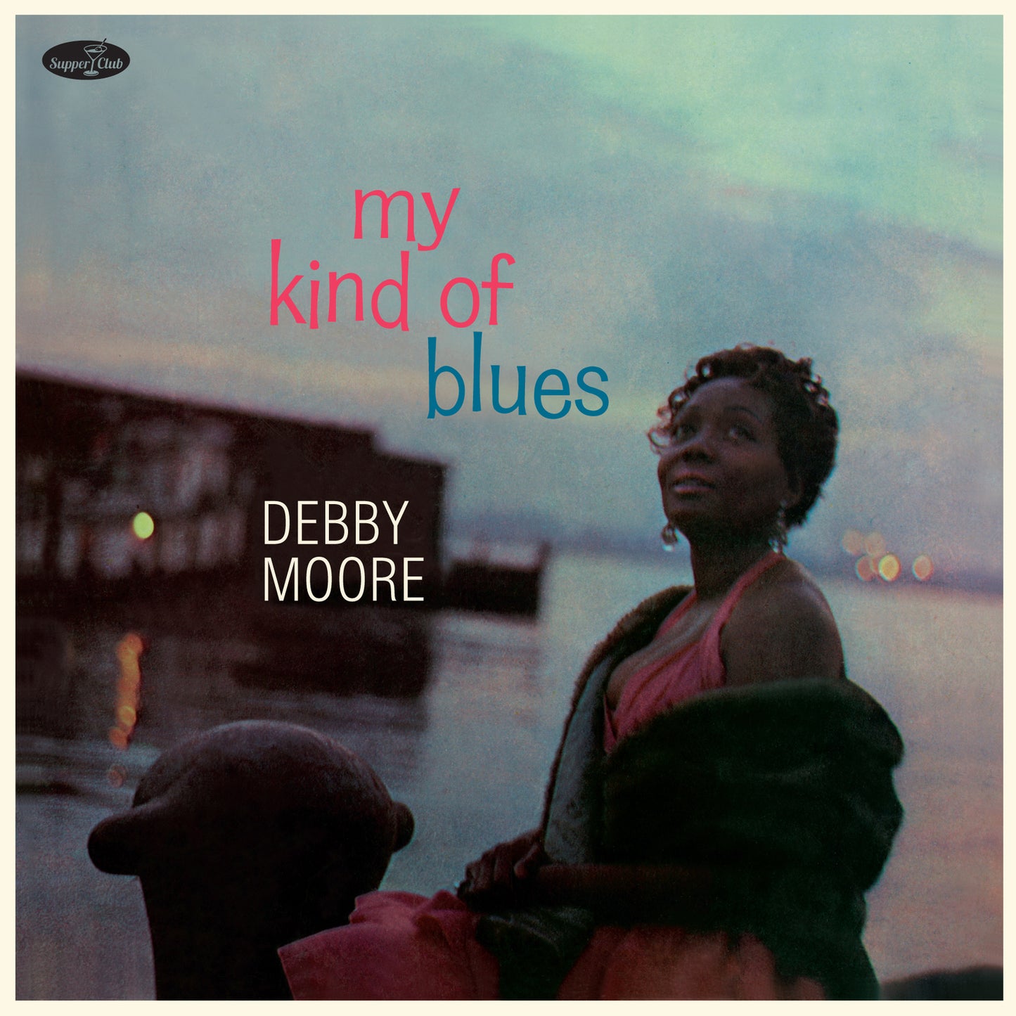 Album cover for Debby Moore’s “My Kind Of Blues” with a portrait.