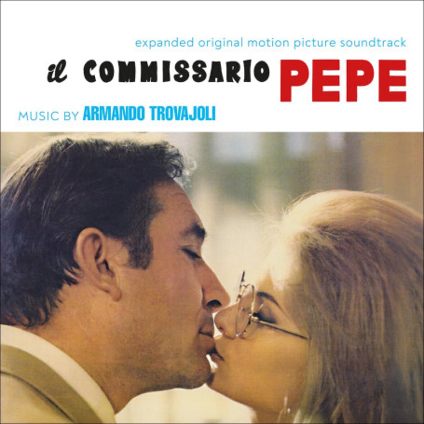 CD cover for “Il Commissario Pepe” soundtrack by Armando Trovajoli.