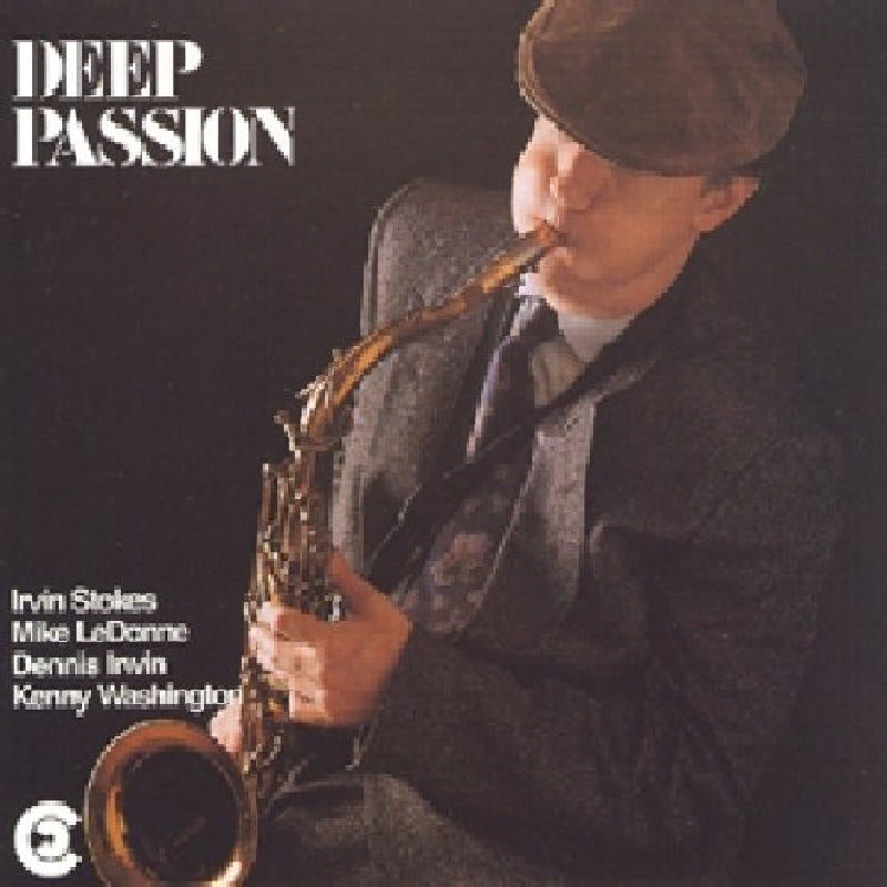 CD cover: saxophonist playing, text “Deep Passion” and artist names listed.