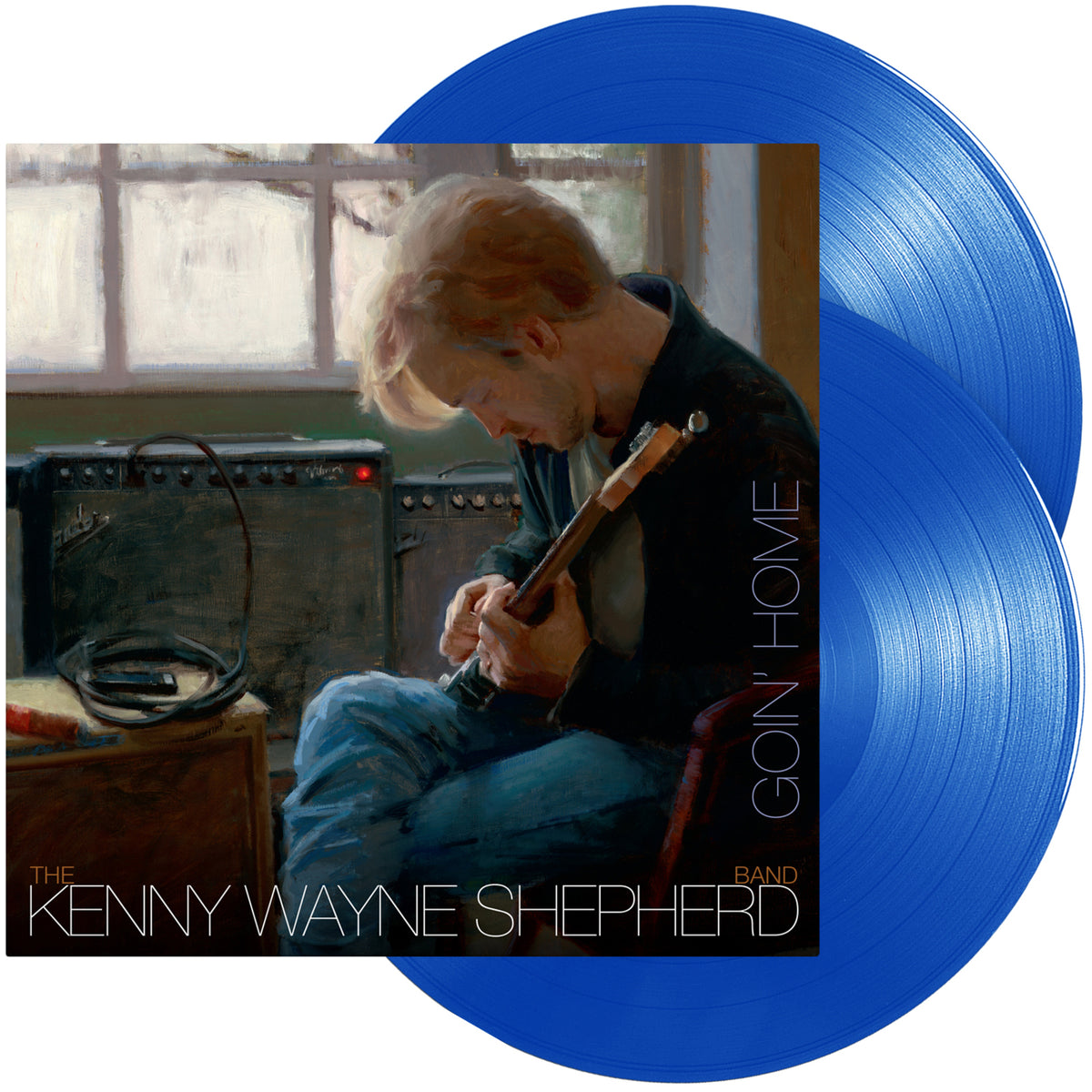 Kenny Wayne Shepherd "Goin' Home" vinyl record with guitarist portrait.