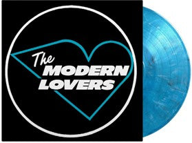 The Modern Lovers self-titled vinyl album cover with a blue marbled vinyl record.