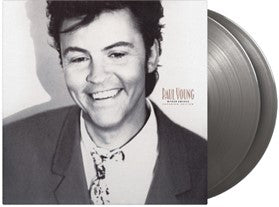 Paul Young Other Voices album cover with two grey vinyl records beside it.