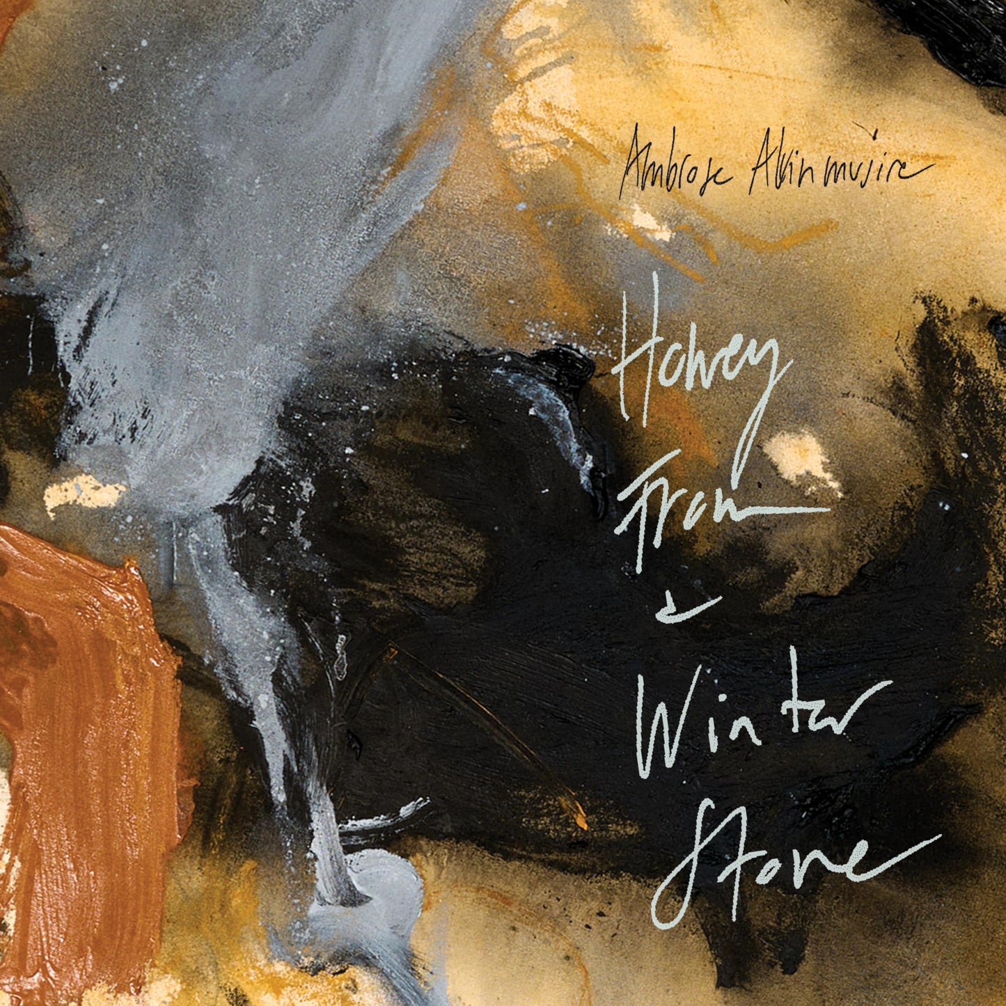 CD cover for Ambrose Akinmusire’s “honey from a winter stone” album.
