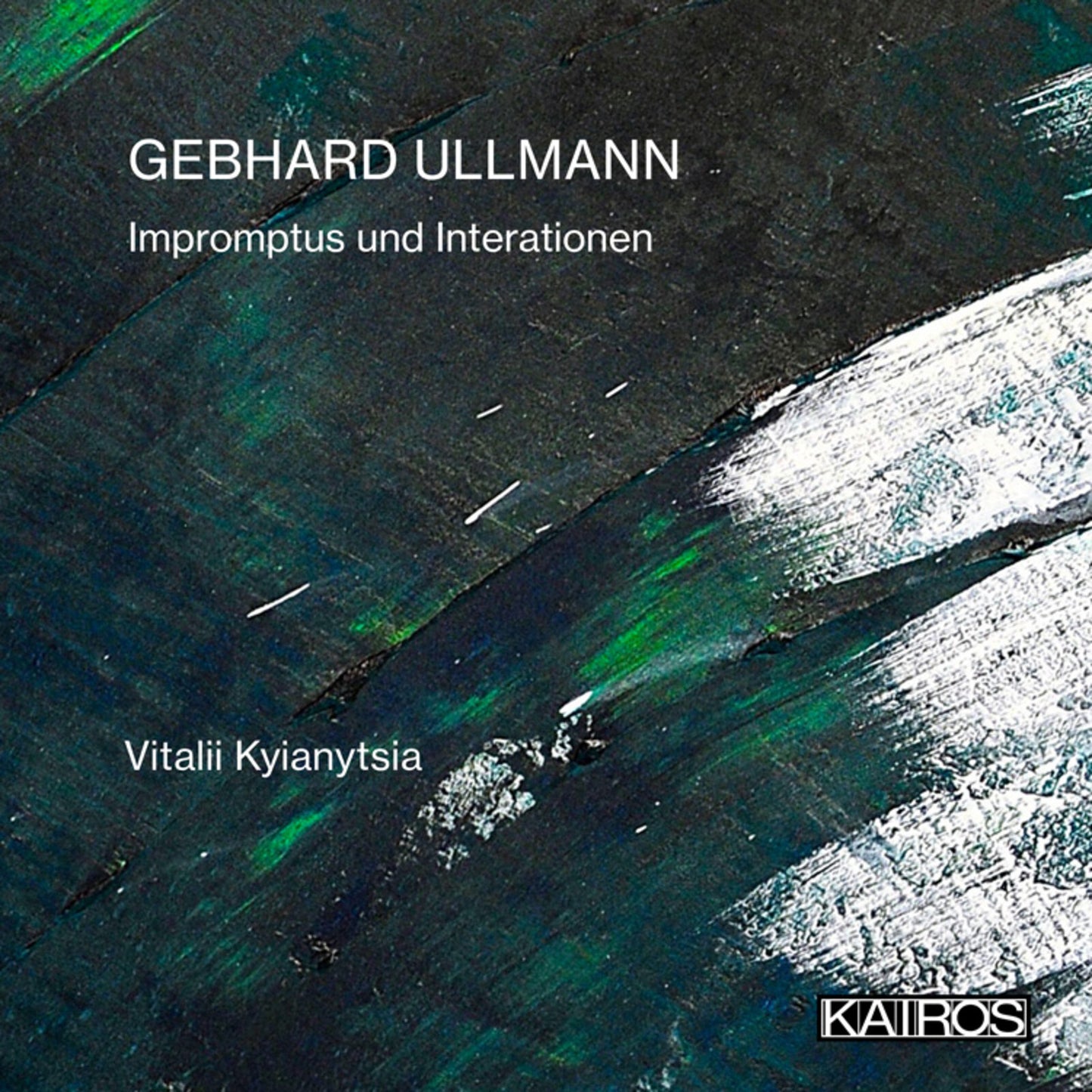 CD cover for "Impromptus Und Interationen" by Gebhard Ullmann and Vitalii Kyianytsia.