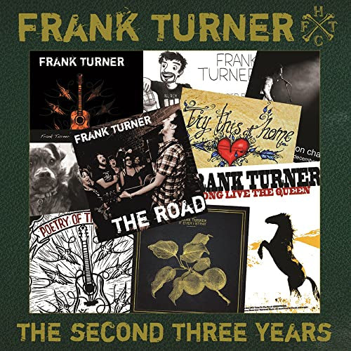Frank Turner album cover: collage of photos and album art.