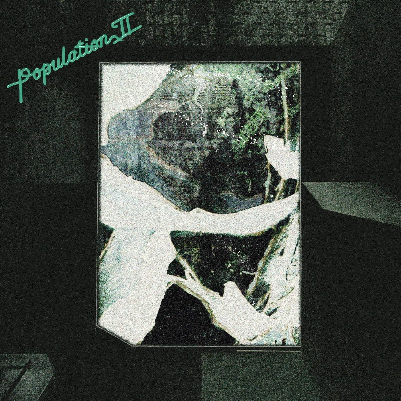 Vinyl record cover for Population II - Maintenant Jamais, abstract image.