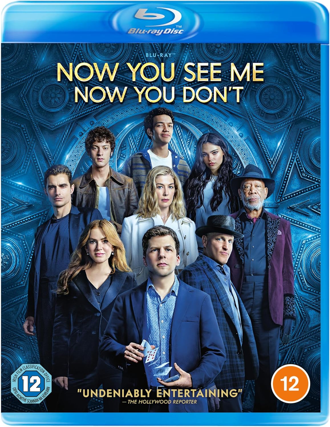 Blu-ray cover for "Now You See Me: Now You Don't" featuring a group of people.