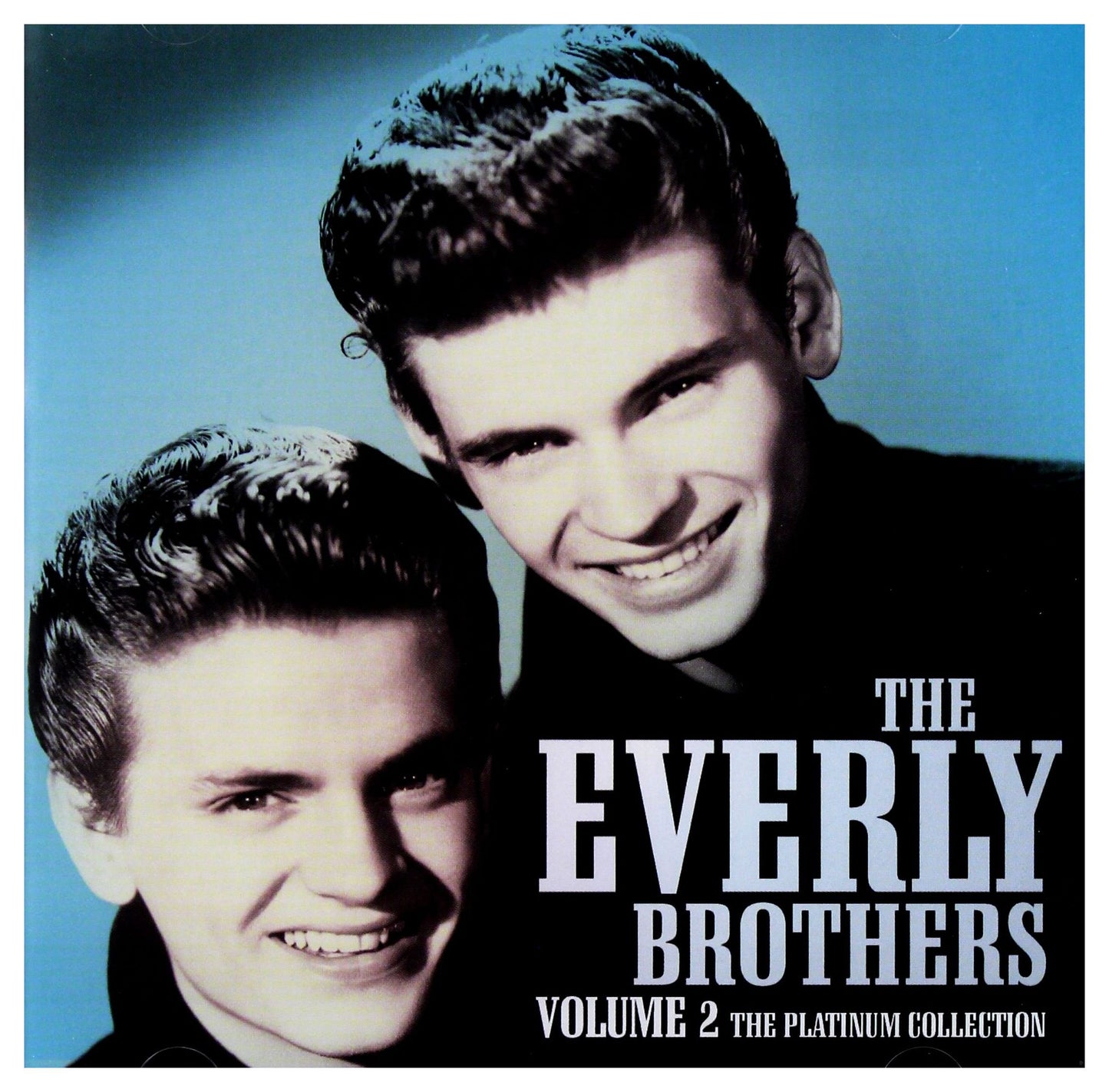 CD cover featuring a photo of The Everly Brothers and album title.