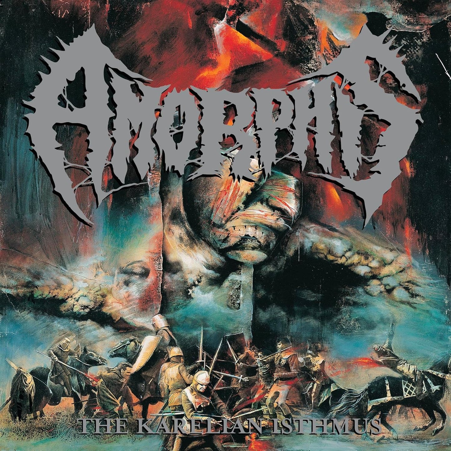 Vinyl record cover featuring dark, atmospheric artwork with the Amorphis logo and album title.