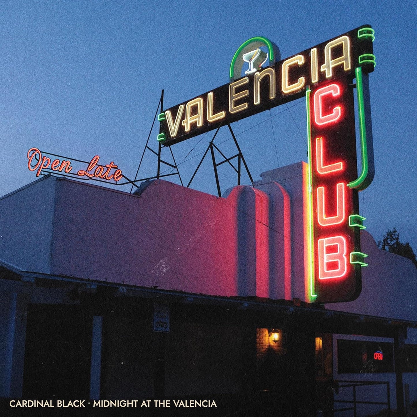 A CD album cover featuring the Cardinal Black logo on a dark, moody background.