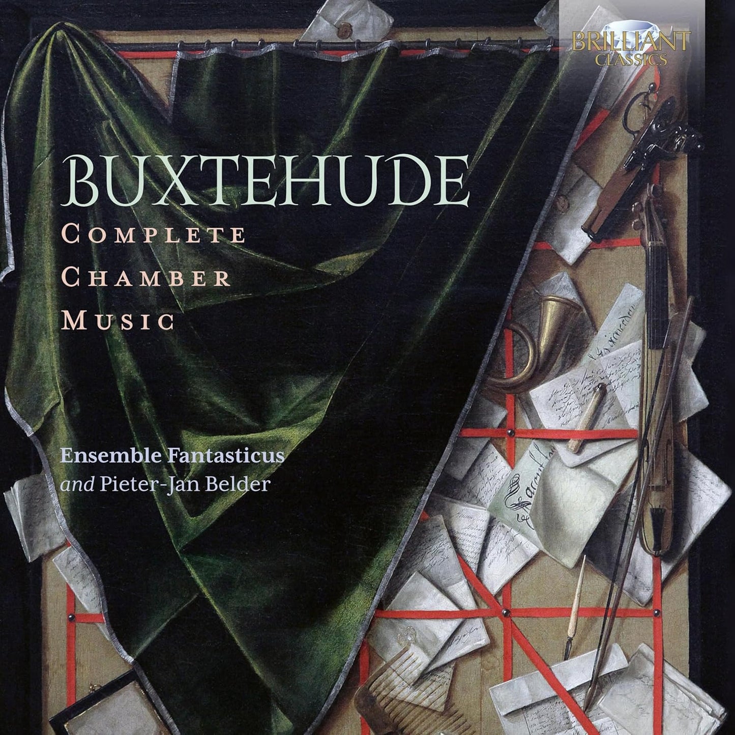 CD cover for Buxtehude's Complete Chamber Music, featuring a still life.