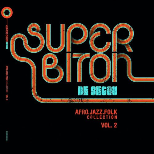 Vinyl record cover: “Super Biton” text in orange and white on black.