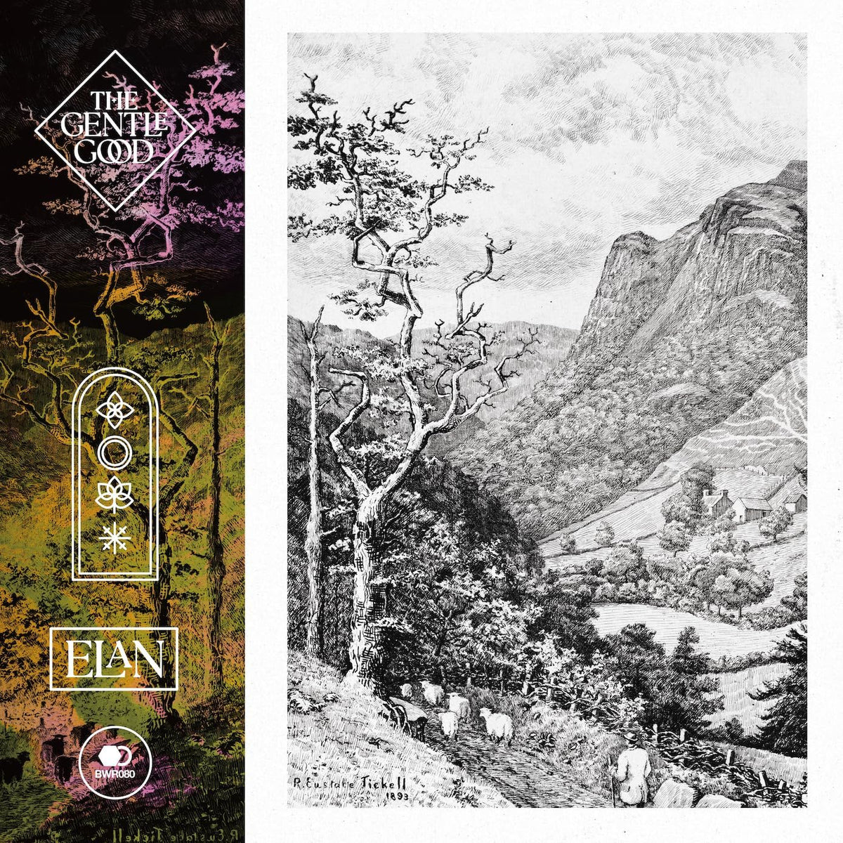CD case for “The Gentle Good - Elan,” likely with minimalist cover art.