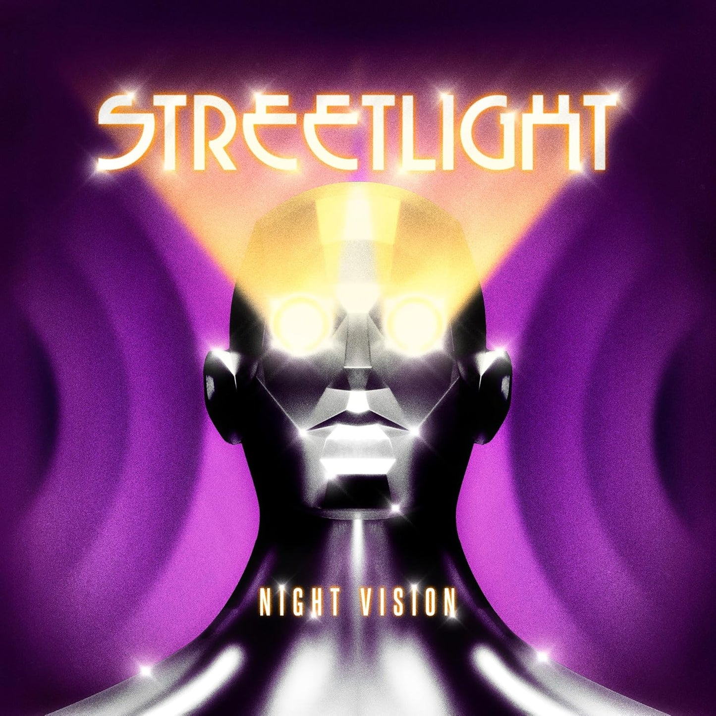 CD cover: Silhouette head with glowing eyes and “Streetlight” text.