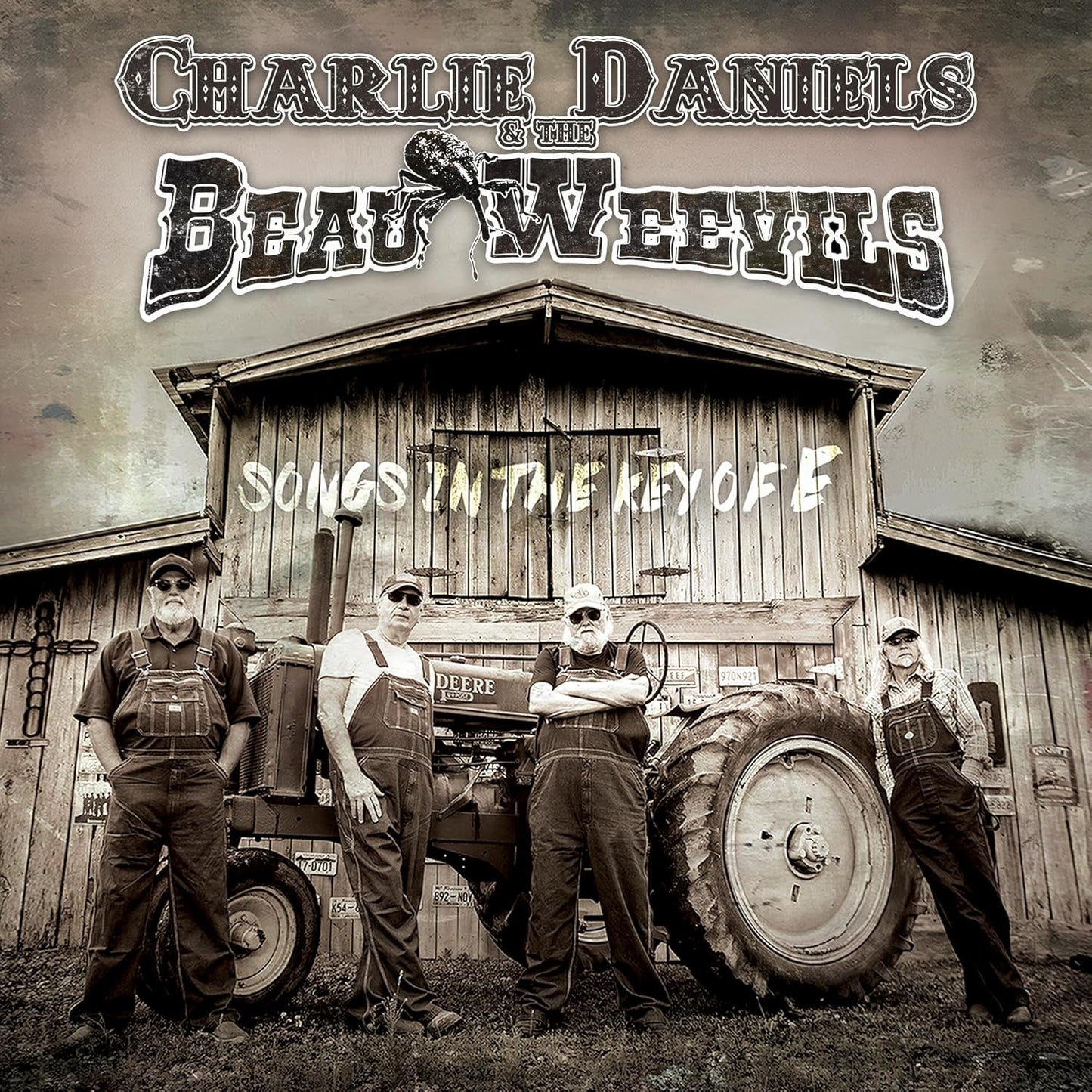 Charlie Daniels CD case, likely blue, with album art and barcode visible.