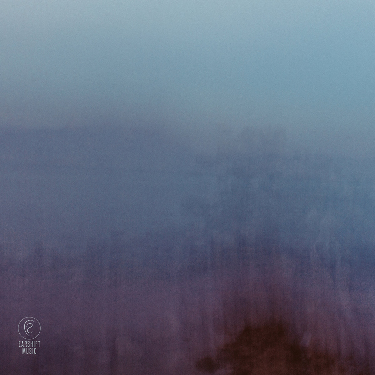 CD cover for Ross Mchenry’s “Waves”, featuring a blurred, misty landscape.