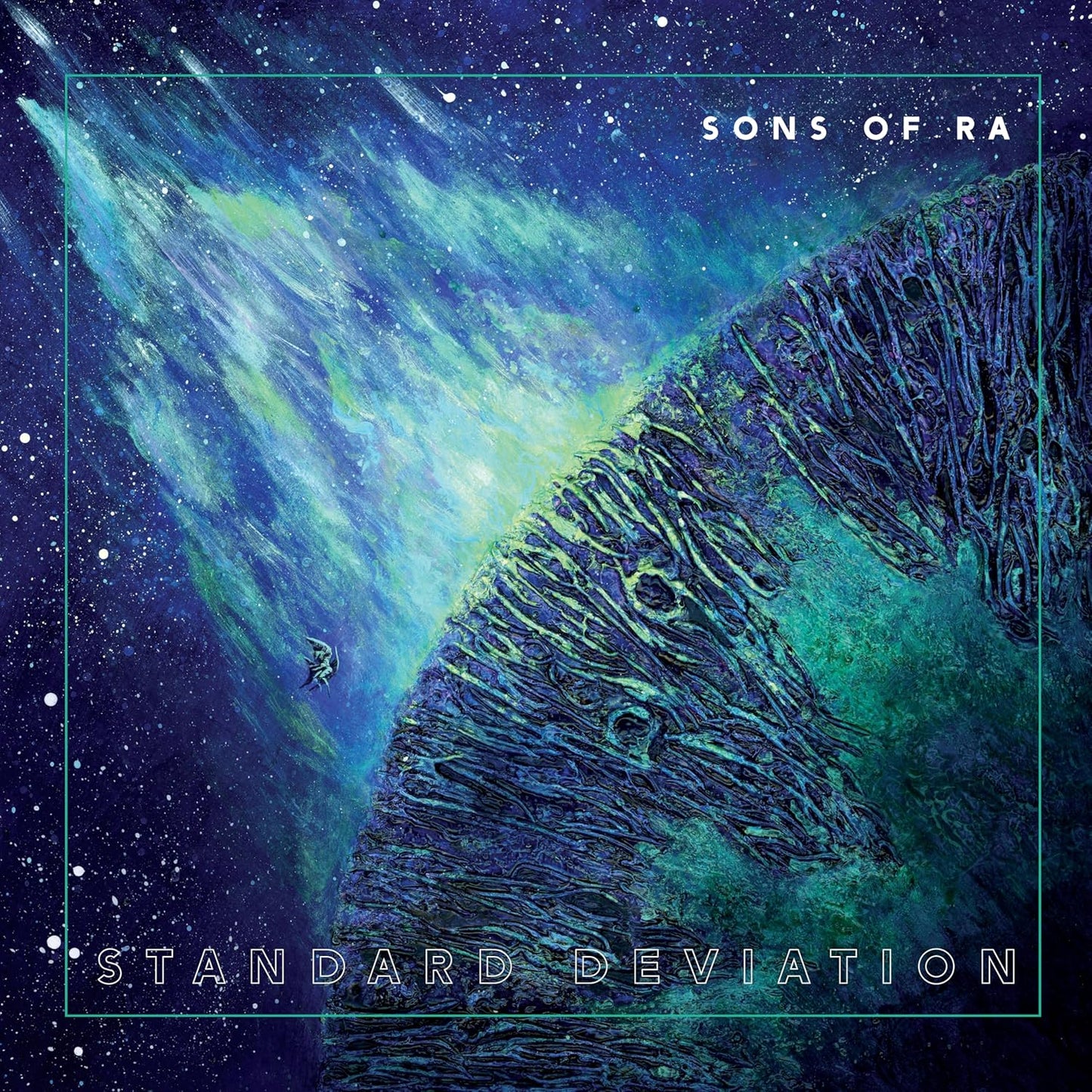 CD cover for “Sons Of Ra - Standard Deviation” with cosmic imagery.