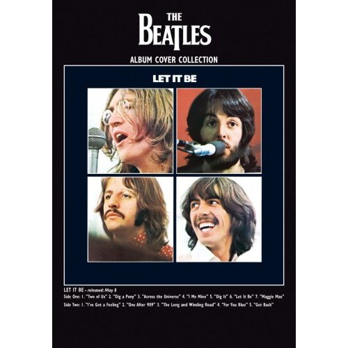 Woodbrass Club Postal Beatles Motivo: Let It Be - 15 Cm X 10,5 Cm Stationery