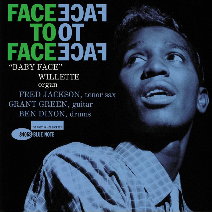 Album cover for “Face To Face” by Baby Face Willette Quartet.