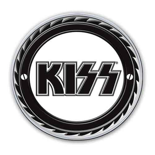 KISS Pin Badge: Buzz saw