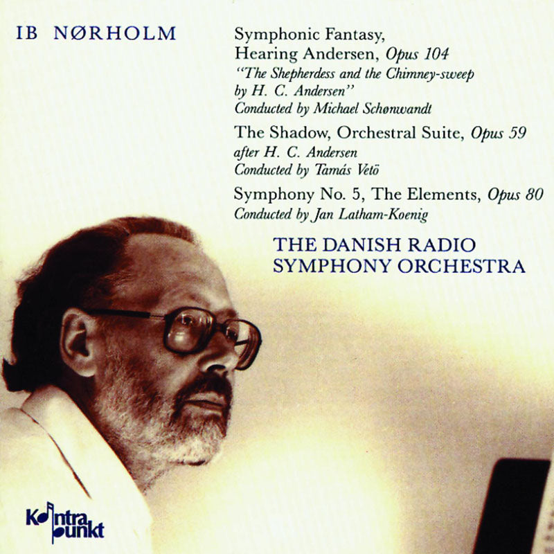 Vinyl record cover featuring a portrait of a man in glasses.