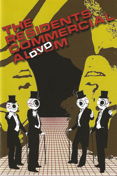 DVD cover for "Die My Love" featuring four figures with eye-faces.
