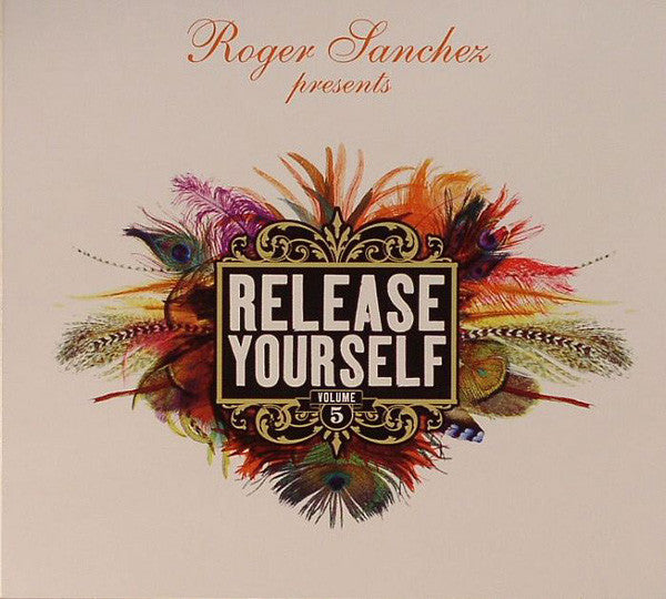CD cover for "Release Yourself Volume 9" with feather and text design.
