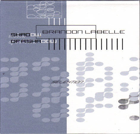 CD cover for "Random Elements" by Brandon Labelle, abstract design.
