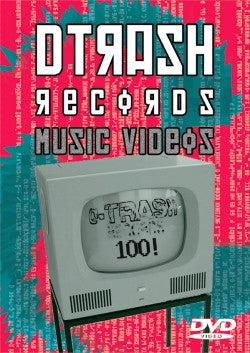 DVD cover for "United Trash" music videos featuring a small TV.