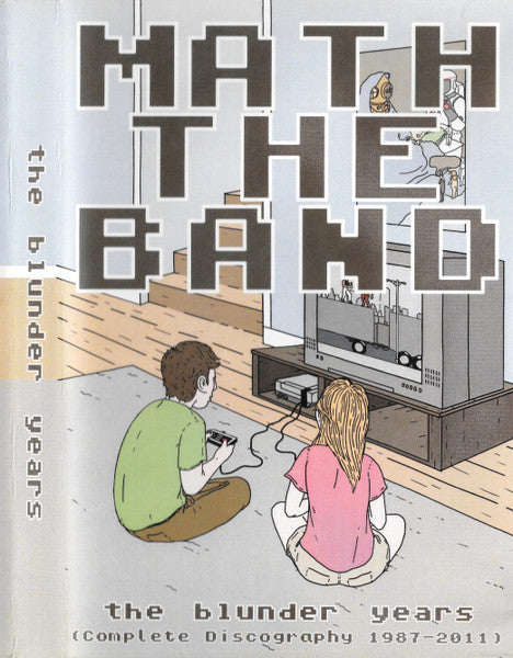 DVD cover for Math the Band, showing people playing video games.