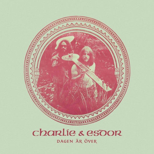 Vintage-style album cover featuring two musicians in an oval frame.