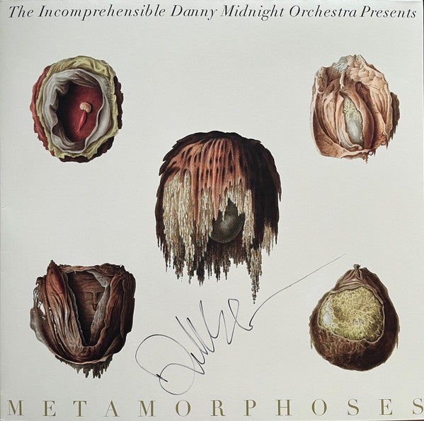 VinylSBoutH album cover featuring five surreal, organic, biological forms on a white background.