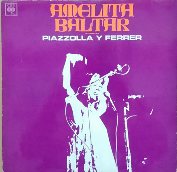 Purple album cover with silhouette of a bandoneon player.