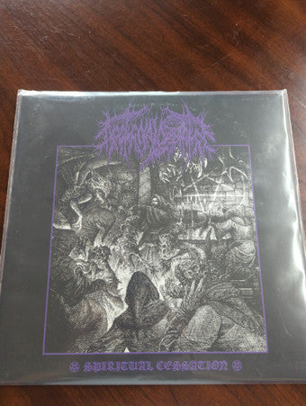 Sealed CD case with dark, detailed gothic imagery and band name.