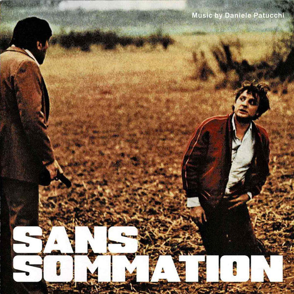 CD cover: two men in suits, one holding a gun, text "SANS SOMMATION".