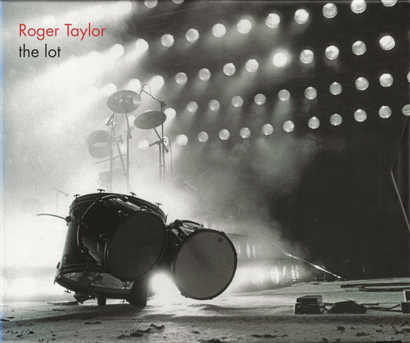 DVD cover for "A Lot Like Love" with a black and white drum set.
