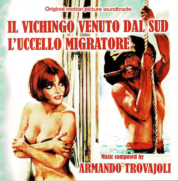 CD cover for "Il Vichingo Venuto Dal Sud" featuring a film still.