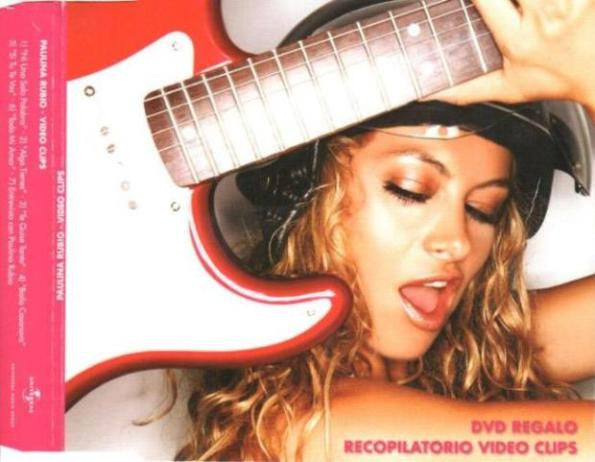 DVD cover featuring Paula Rubio with a guitar, looking to the side.