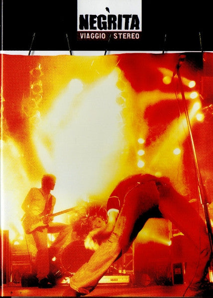 DVD cover for Negrita’s “Viaggio In Italia” featuring a concert performance.