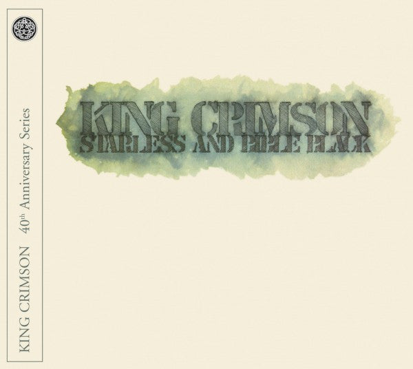 DVD cover for King Crimson’s “Starless and Bible Black” with green wash.