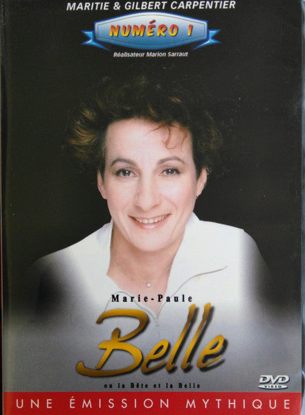 DVD cover featuring a portrait of Marie-Paule, with gold lettering.