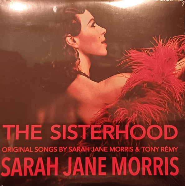 Album cover for Sarah Jane Morris’ “The Sisterhood 2” with a woman’s profile.