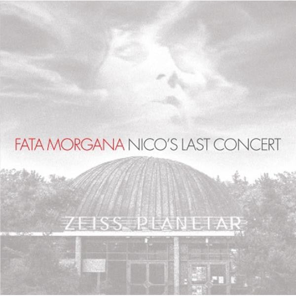 DVD cover for "Fata Morgana," featuring a face and planetarium dome.
