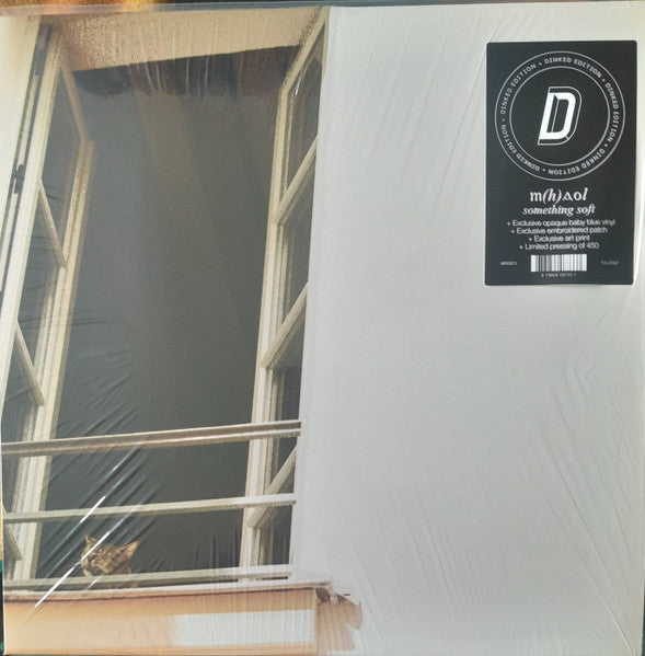 Vinyl record cover with a window scene and band name "M(h)aol".