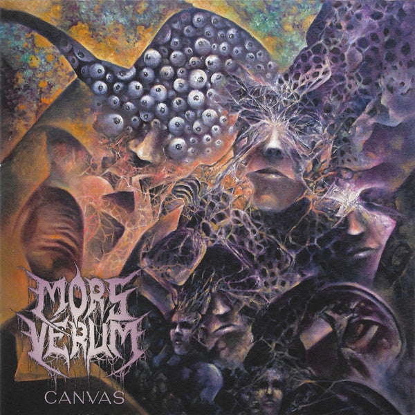 CD cover: surreal painting of faces, eyes, and branching forms.