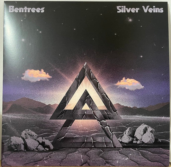 Bentrees āSilver Veinsā vinyl record cover with a triangular design.